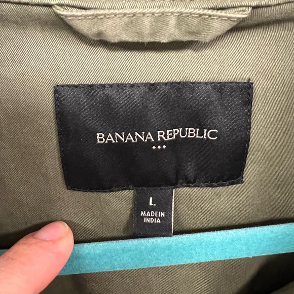 Banana Republic Olive Utility Jacket for Women - Picture 3 of 4